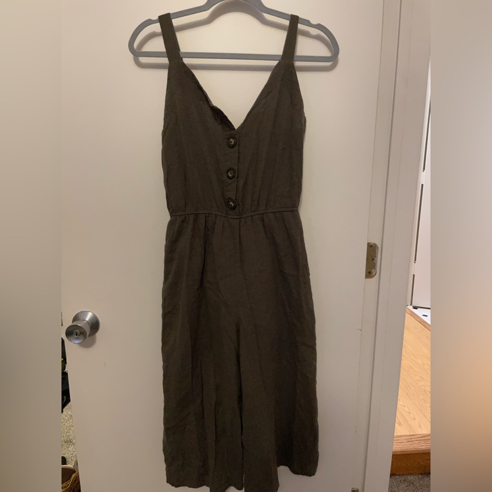 Universal Thread Hunter Green Jumpsuit